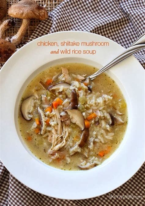 Chicken Rice Mushroom Soup Recipe