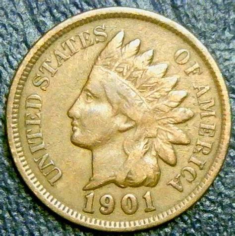 1901 Indian Penny Value: are No mint mark worth money?