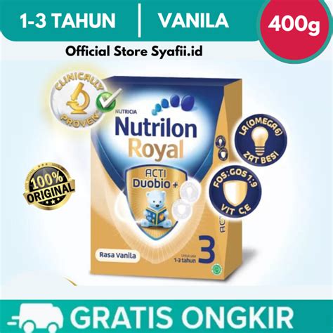 Nutrilon Royal Acti Duobio Vanila Gr By Gudangori Lazada