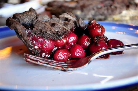 Chocolate Cherry Pie with CHOCOLATE PIE DOUGH!!! - Domestic Fits