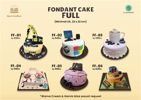 Full Fondant Cake Elud Cake And Bakery