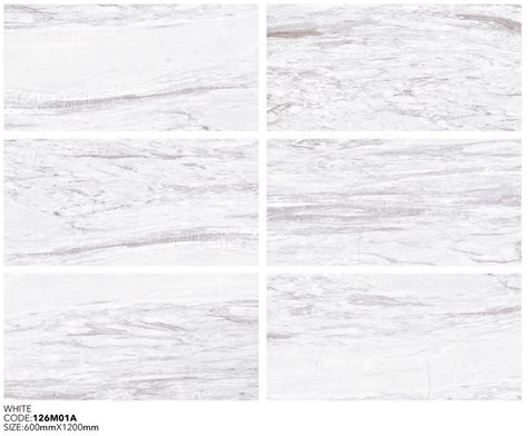 White Marble Porcelain Tile 600x1200mm