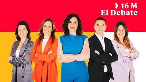 Telemadrid Emitir En Directo El Nico Debate Con Los Cinco Candidatos