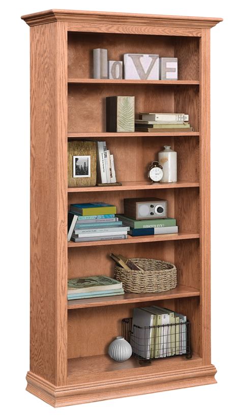 Traditional 36 X 72 Bookcase Geitgeys Amish Country Furnishings