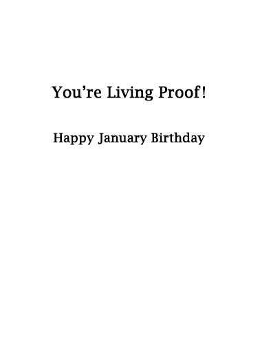 January Birthday Cards Funny Cards Free Postage Included