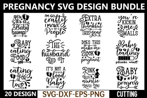 Pregnancy Svg Bundle Bundle · Creative Fabrica