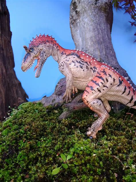 Dinosaur Diorama Featuring Papo Cryolophosaurus By Paleo Paul