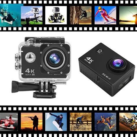 Sports Action Camera Waterproof With 4K Video - Sparthe Electronics