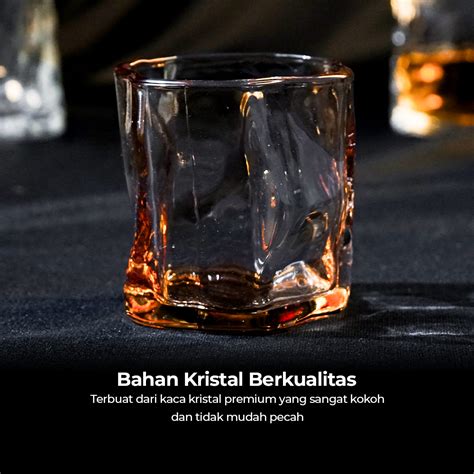 One Two Cups Gelas Whisky Japanese Yamazaki Style Rock Glass Ml