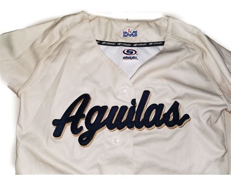 Jersey Beisbol Aguilas Mexicali Dama Mujer M Casaca Env O Gratis