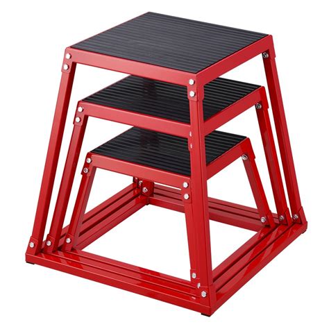 Vevor Plyometric Jump Boxes 121824 Inch Plyo Box Platform And