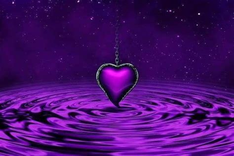 "Purple Heart Ripples" Diamond Painting Kit (Full Drill) | Diamond ...