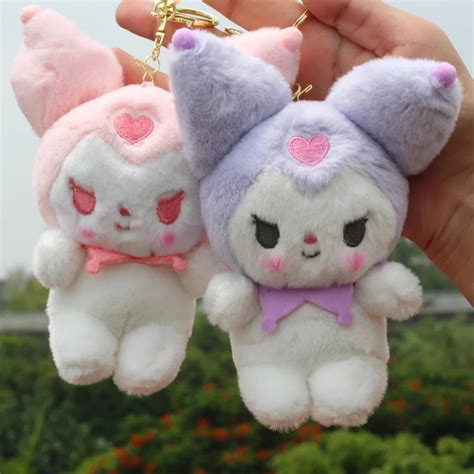 Buy Sanrio Kuromi Plush Keychain in India - Boracart