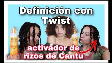 C Mo Defino Mis Rizos Con El Activador De Rizos De Cantu Y La T Cnica