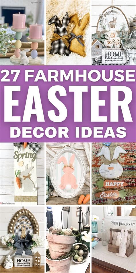 27 Diy Farmhouse Easter Decor Ideas Artofit