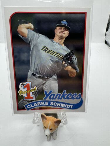 Clarke Schmidt 2020 Topps Update 1989 Prospect Card P 30 NY Yankees EBay