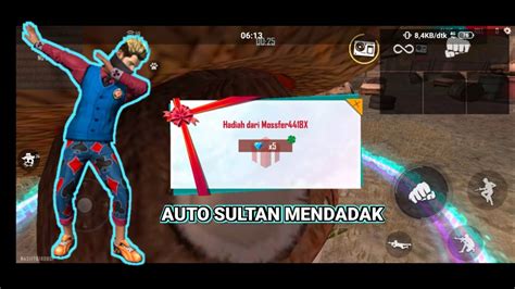 Cara Dapat Diamond Gratis Tak Terbatas Di Game Free Fire Youtube