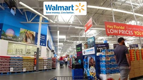 Shopping At Walmart Supercenter On Old Lake Wilson Road In Kissimmee