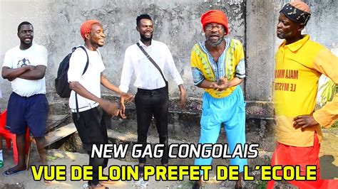 Gag Congolais Vue De Loin Prefet De L Ecole Avec Mabidi Mukwata