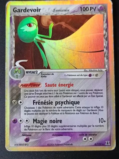 POKÉMON TCG CARTE Gardevoir Delta EX Delta Species 6 113 EUR 16 90