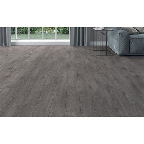 Plancher Stratifi En Fibres Haute Densit Mono Serra Gris Effect