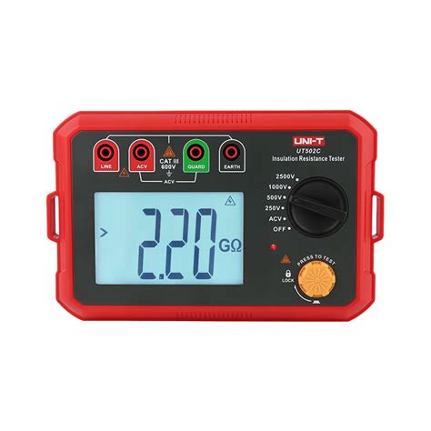 UT502C Insulation Resistance Tester Discontinued UNI T Meters