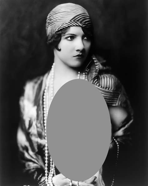 Jean Ackerman 1920s Era Ziegfeld Follies Star Classic Black And White