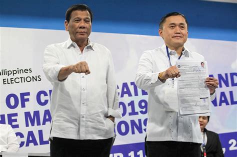 ‘close Ties With Duterte Wont Hinder Senate Work