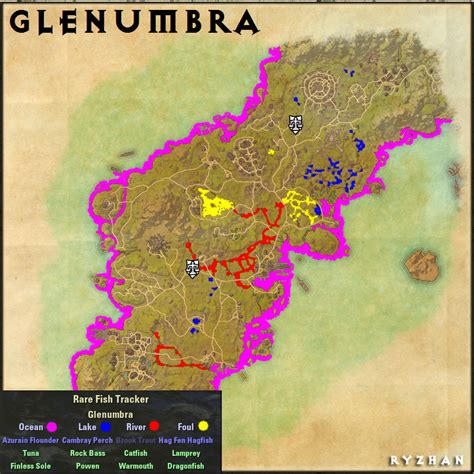 Glenumbra Fishing Map Eso Hot Sex Picture