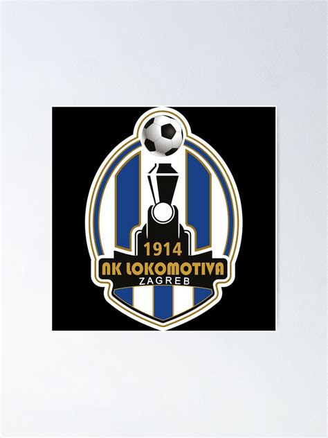 "LOKOMOTIVA ZAGREB - LOGO" Poster for Sale by EmmaSchul77 | Redbubble