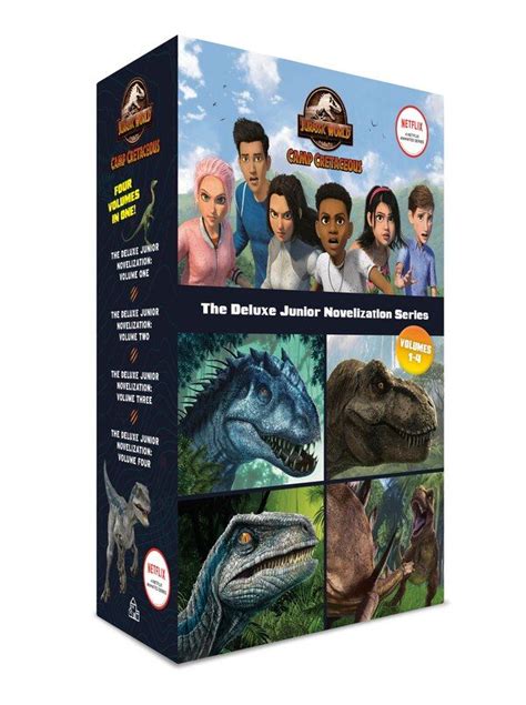 Camp Cretaceous The Deluxe Junior Novelization Boxed Set Jurassic