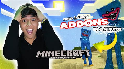 Como Instalar Addons Y Mods En Minecraft Bedrock Pe Y W En