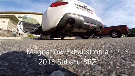 Magnaflow Exhaust On A Subaru Brz Youtube