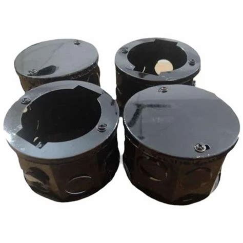 Mild Steel Electrical Round Concealed Box Size 8 Module At Rs 14