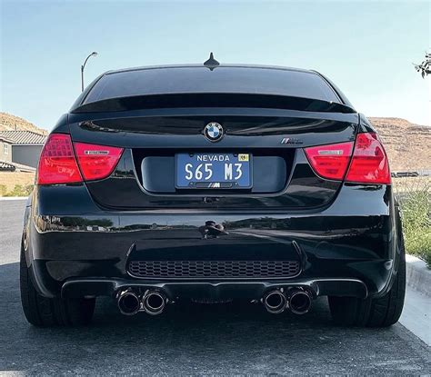 Bmw E90 M3 Carbon Fiber 3d Style Diffuser Pom Performance