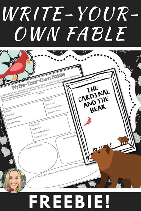 Fables Freebie Write Your Own Graphic Organizer Book Project