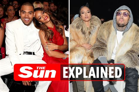 Chris Brown Ex Girlfriend List Who Has The Singer Dated The Us Sun