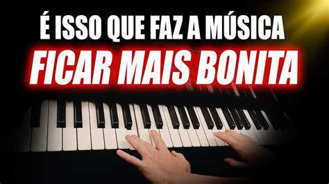 É isso que eu faço pra deixar as músicas MAIS BONITAS no teclado aula