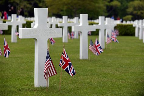 Fallen Remembered At Cambridge American Cemetery And Memorial