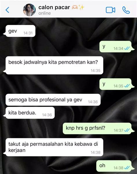 Chat Lucu Yang Cuma Dapat Balasan Seadanya Ini Jadi Bikin Pengen