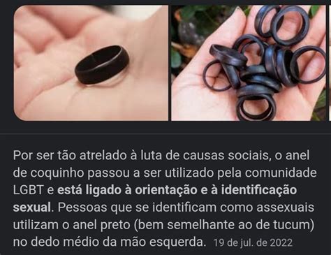 I Por ser tão atrelado à luta de causas sociais o anel de coquinho