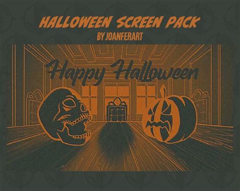 Twitch Halloween Overlay Pack Cam Overlay Animated Screens - Etsy