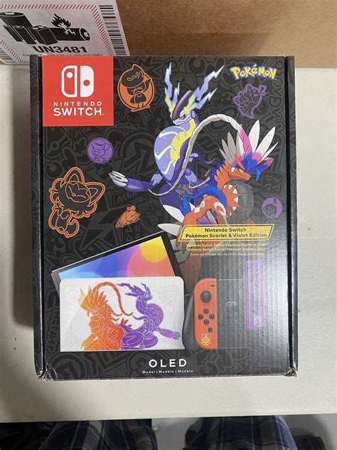 Mavin Nintendo Switch Oled Model Pokemon Scarlet And Violet Limited