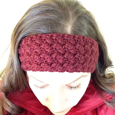 Crochet Ear Warmer Headband Pattern Free