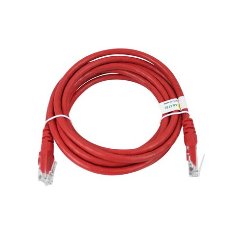 Patch Cord Cat6 Gigalan 2 5m Vermelho e outras Cores e Tamanhos você