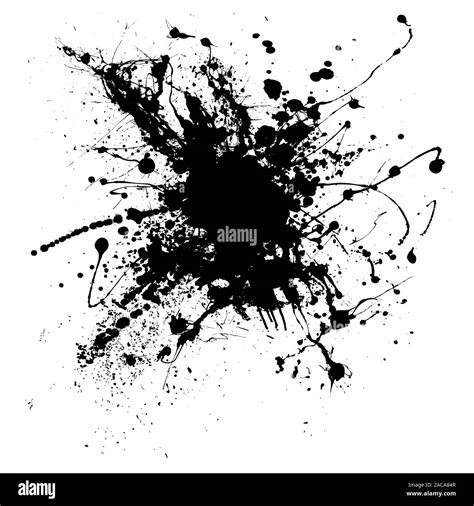 Ink Splatter Art