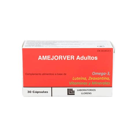 Comprar Amejorver Adultos 30 Comprimidos MasParafarmacia