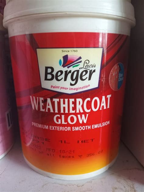 Berger Weathercoat Ltr At Rs Litre In Deosar Id