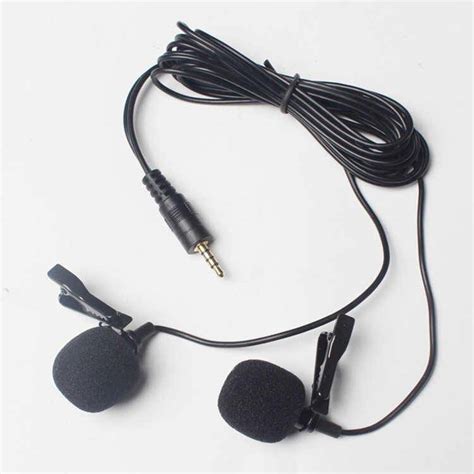 Dual Head Lavalier Microphone Kablewala Bangladesh