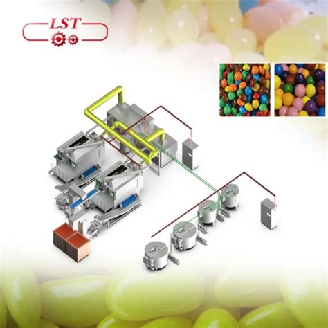 Rotary Drum Sugar Coating Polishing Machine Almonds Chocolate Coating